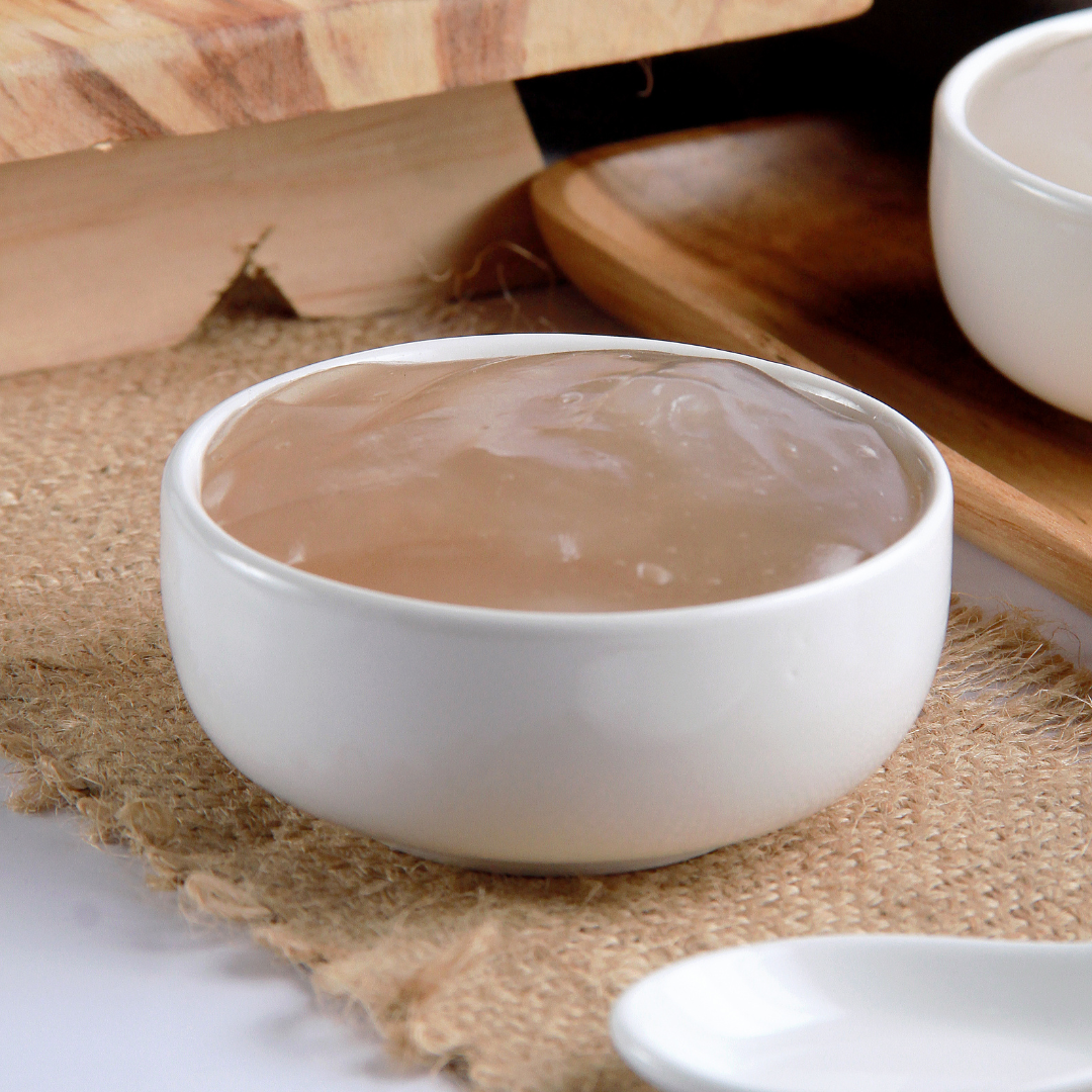 Sajikan Jenang Gemi Bubur dalam mangkuk